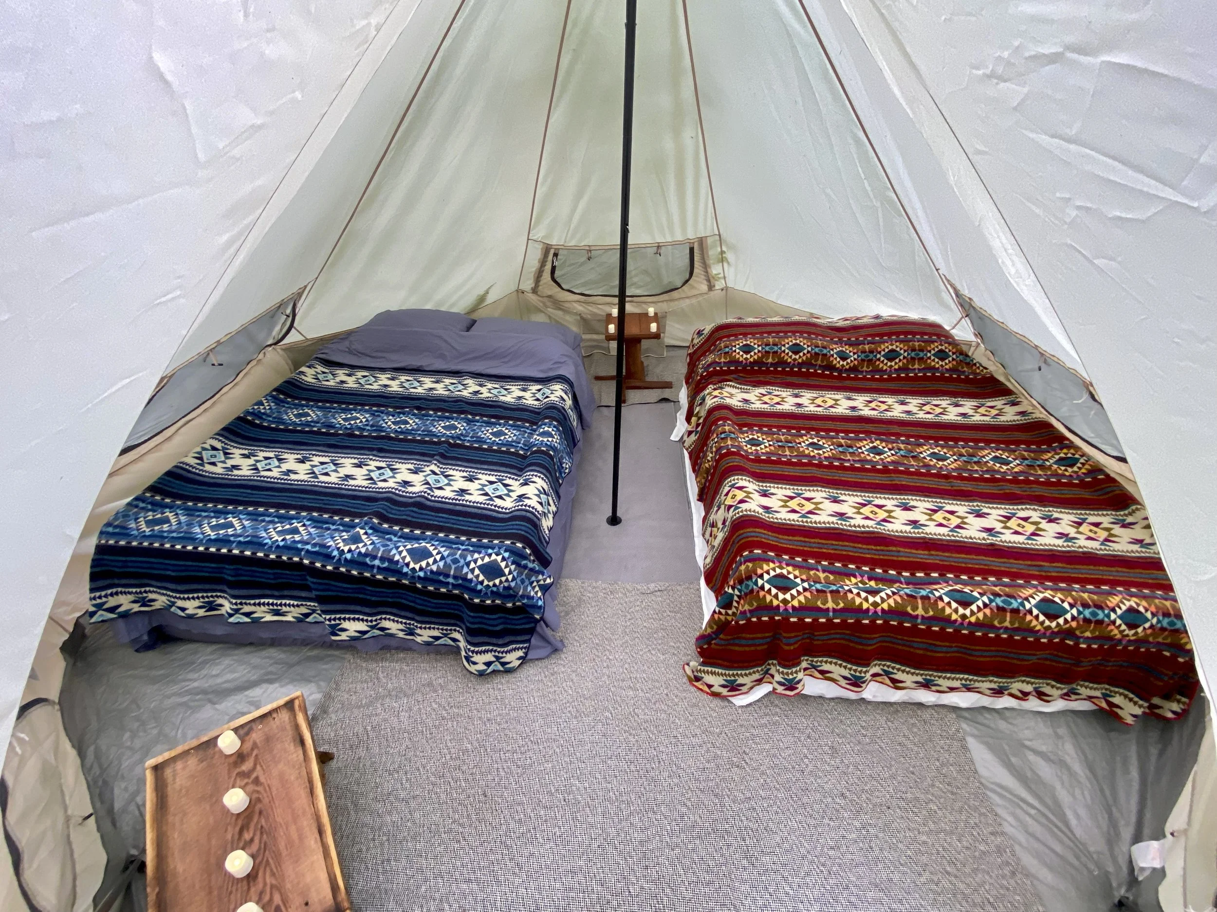 Bell Tent Five Trout Creek Wilderness Lodge